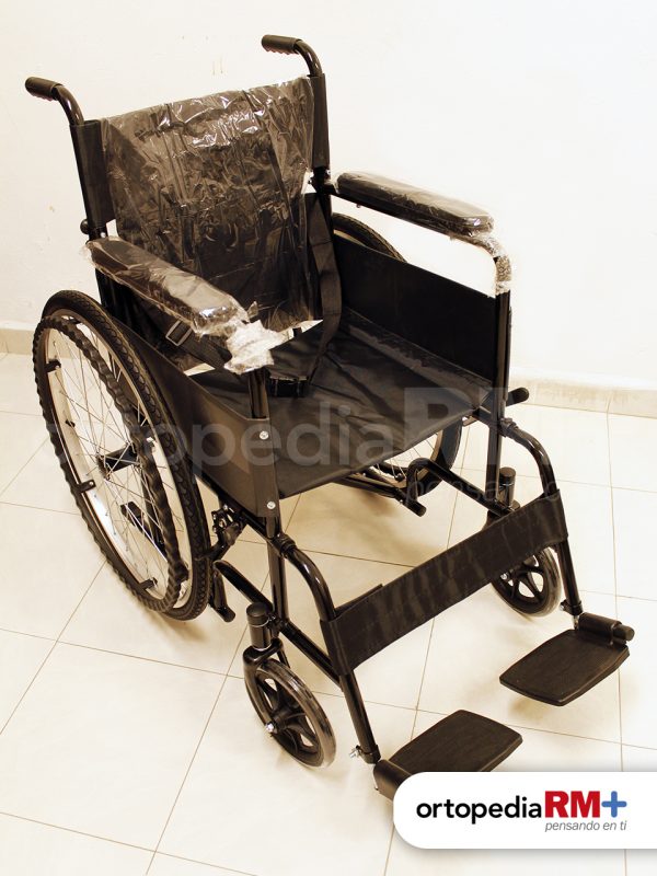 Silla de Ruedas con Llanta Neumática y Rines de Aluminio